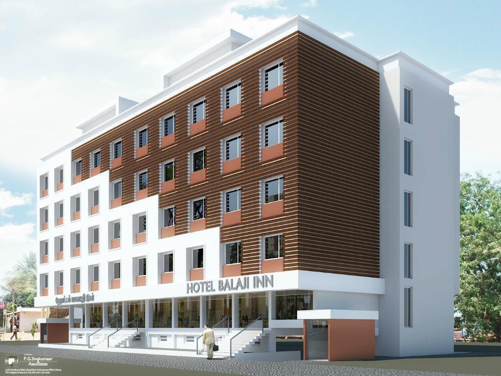 טנג'בור Hotel Balaji Inn מראה חיצוני תמונה